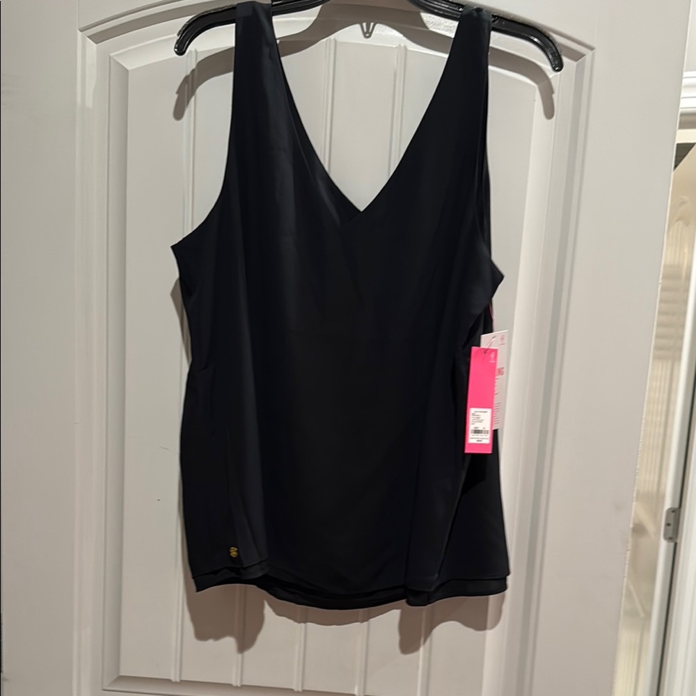 Lilly Pulitzer Black Sleeveless Camisole